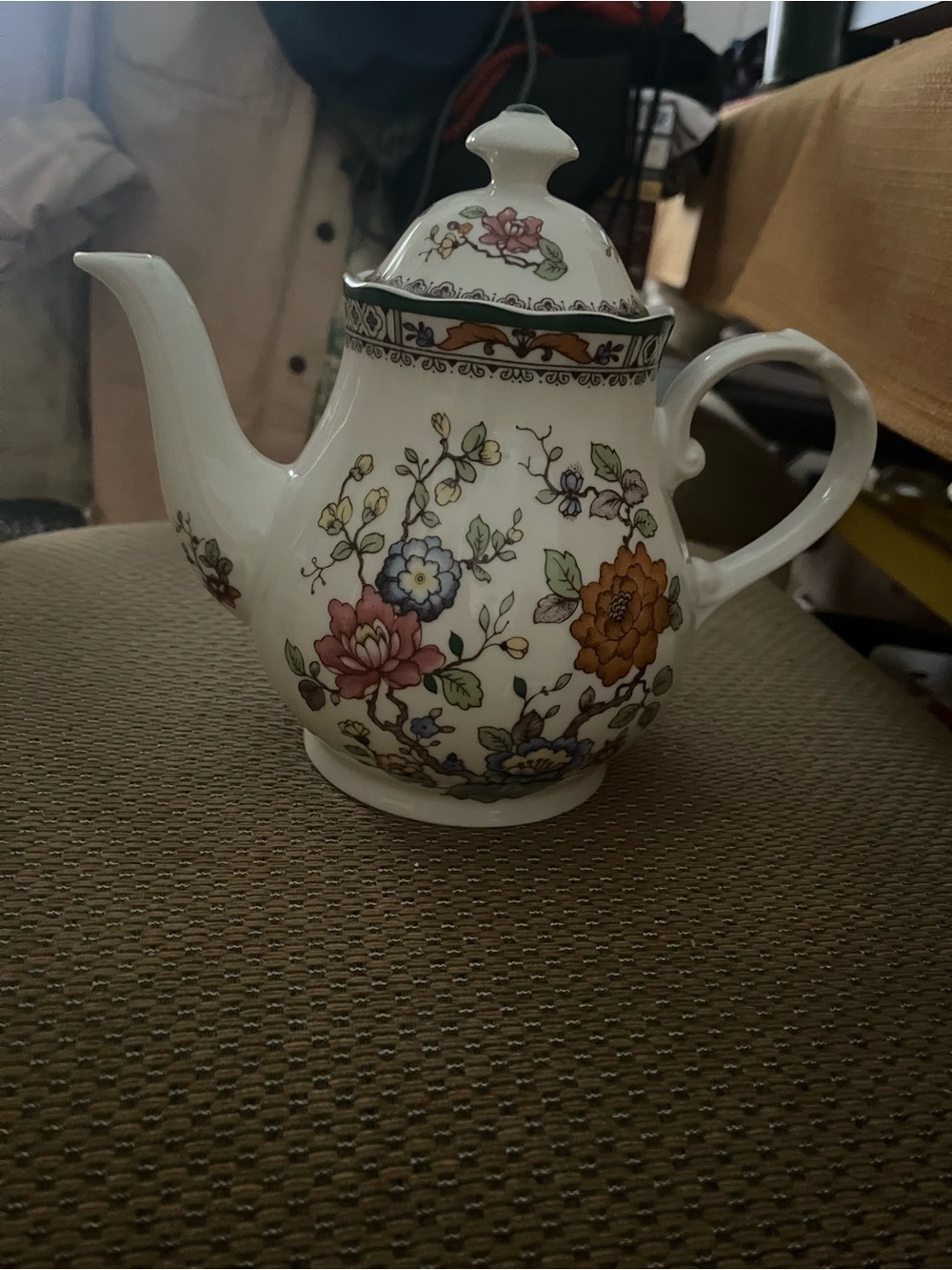 Vintage ceranova German porcelain tea pot